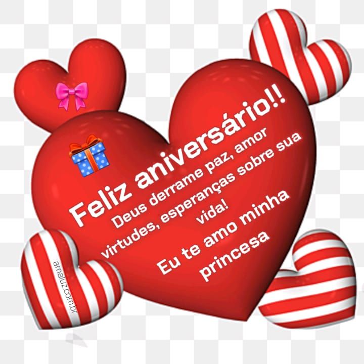 Feliz aniversário minha princesa
