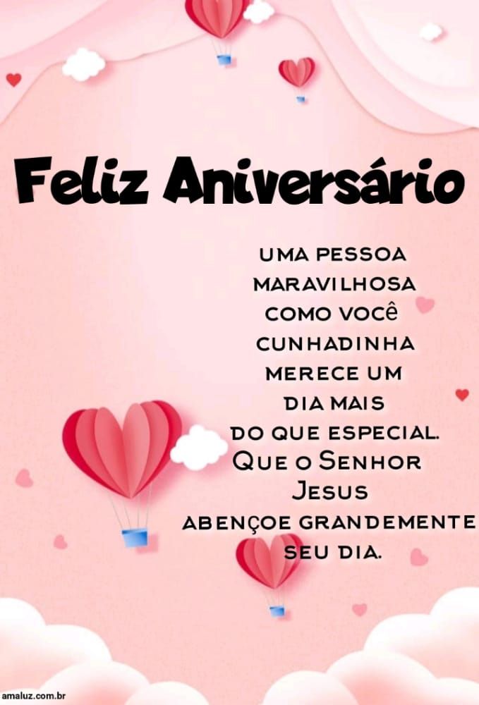 Feliz aniversário que o Senhor abençoe grandemente o seu dia