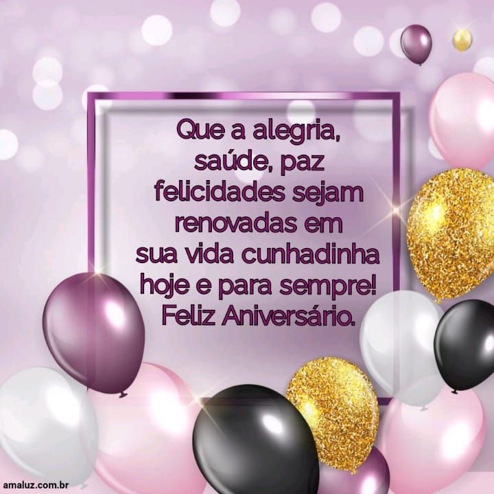 Feliz aniversário que o Senhor te abençoe hoje é sempre