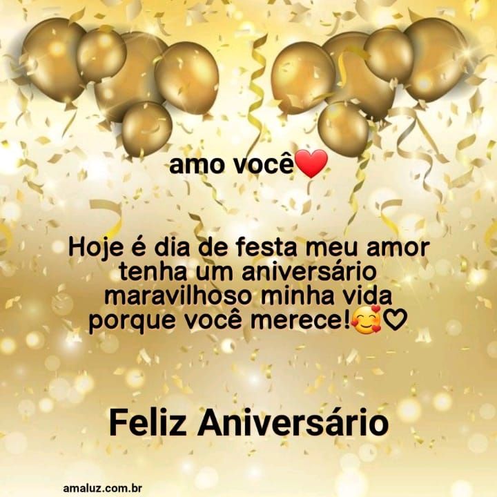 Hoje e dia de festa feliz aniversário