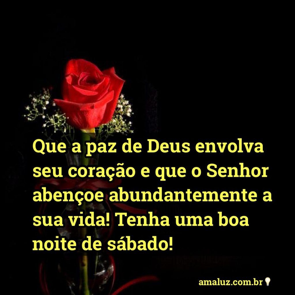 Imagen de boa noite de sábado especial