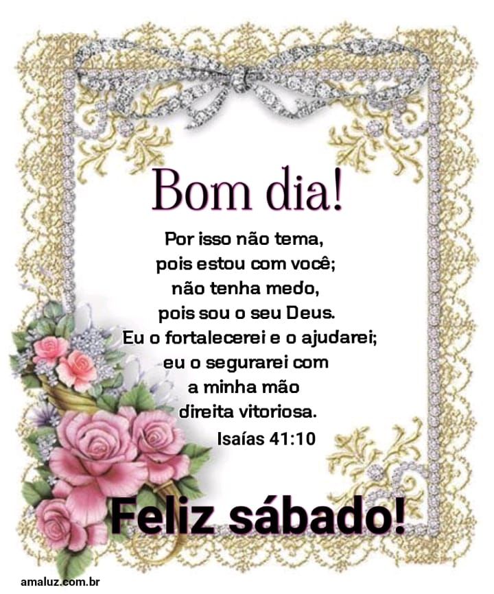 Imagens de bom dia feliz sábado
