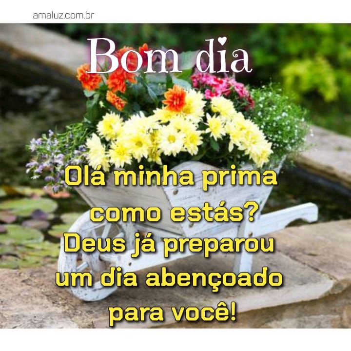 Imagens de bom dia para primas.