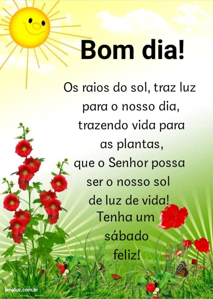 Que o Senhor seja nossa luz bom dia 