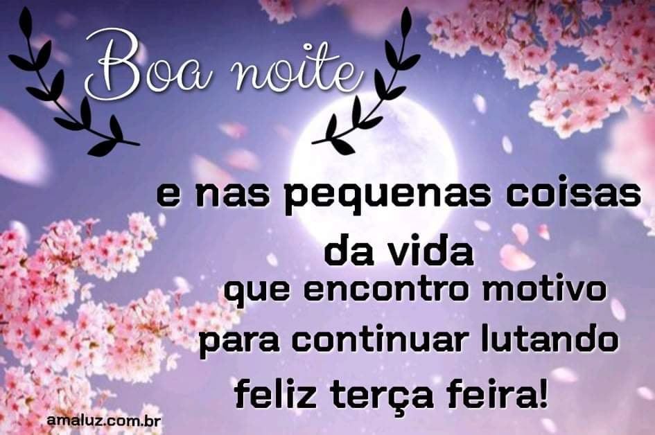 boa noite feliz terça feira