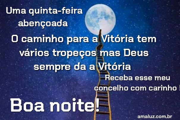 boa noite quinta feira
