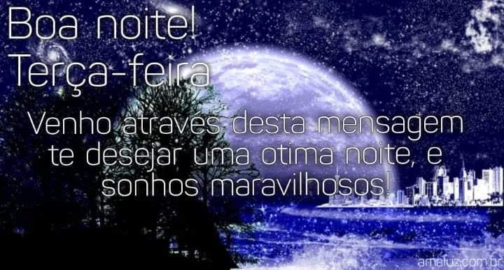 boa noite terça feira para whatsapp