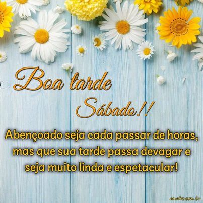 boa tarde abençoada