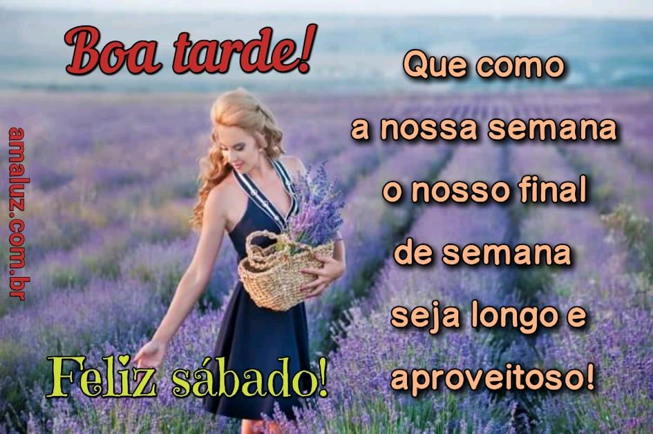boa tarde sábado