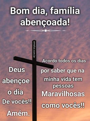 bom dia abençoado grupo