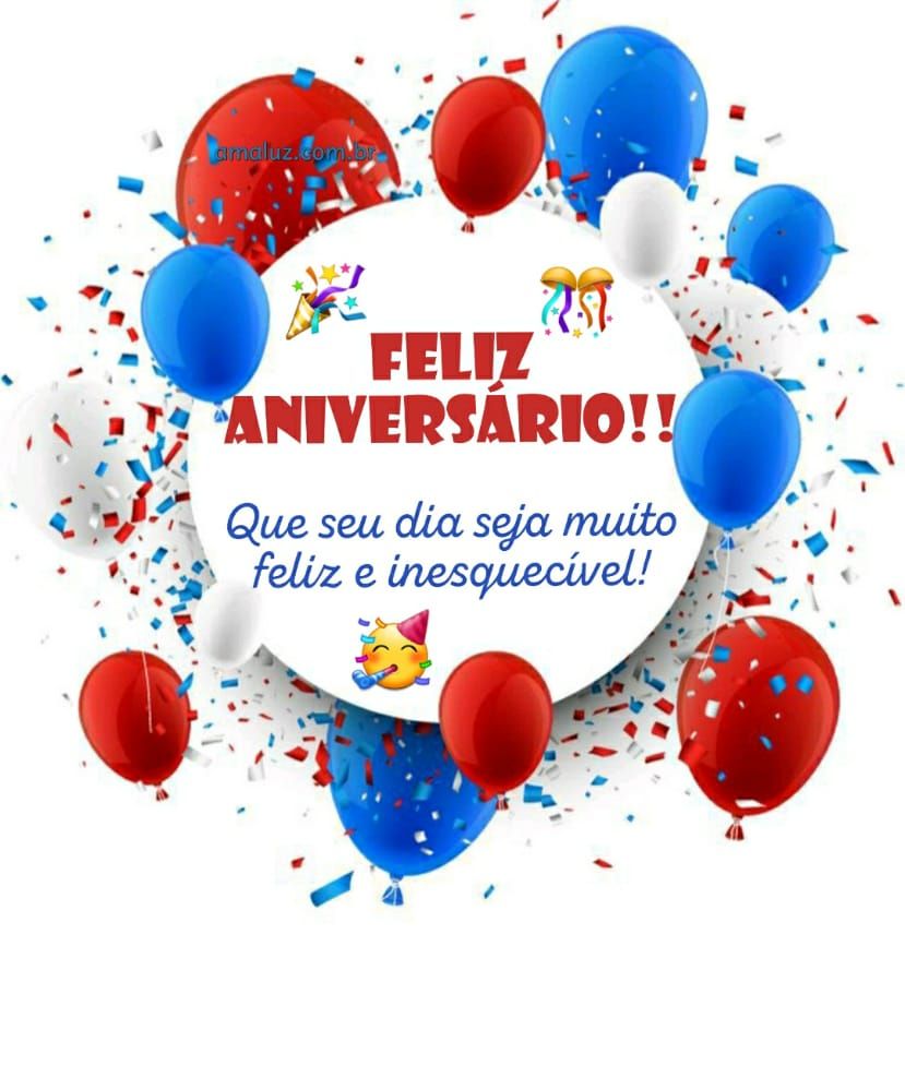 feliz aniversario que seu dia seja inesquecível