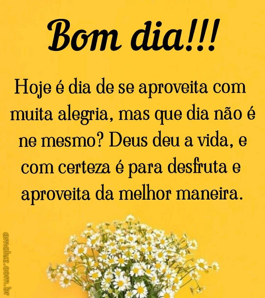 imagem com fundo amarelo de bom dia de 2021