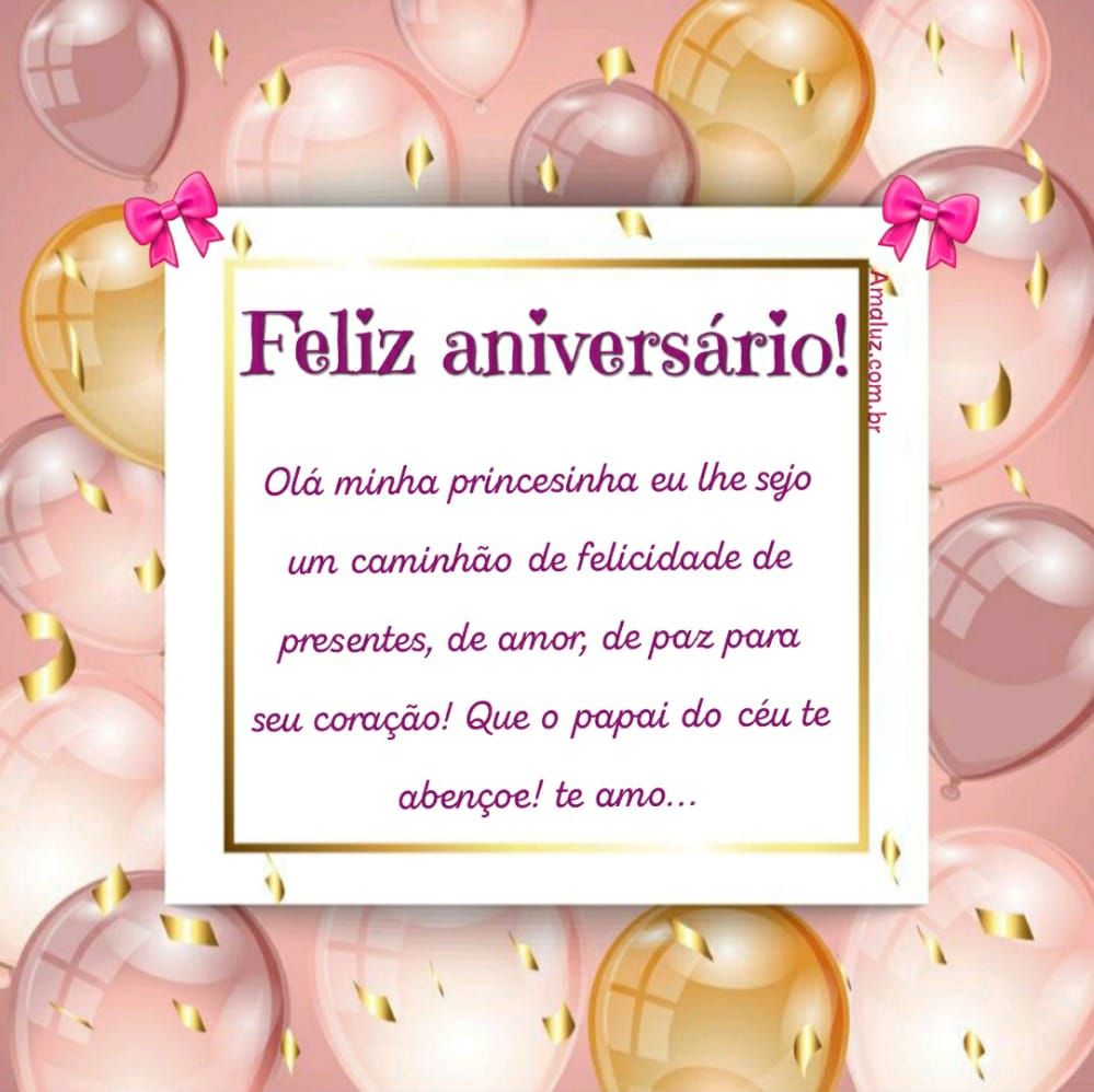 imagem linda e carinhosa de feliz aniversario