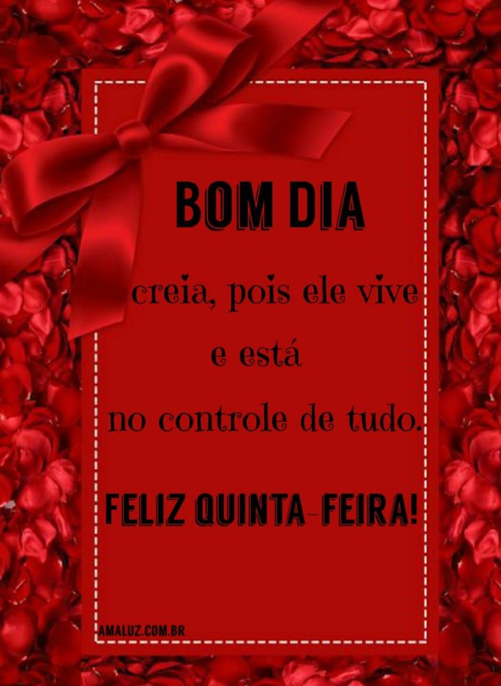 20 Frases de Bom dia e feliz Quinta-feira com Motivação 20 Frases de Bom dia e feliz Quinta-feira com Motivação