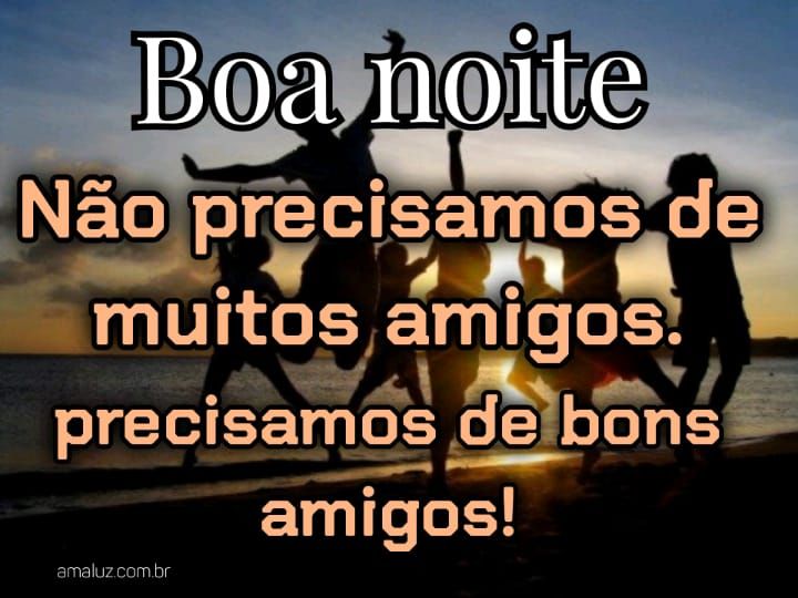 imagens de boa noite de amigos.