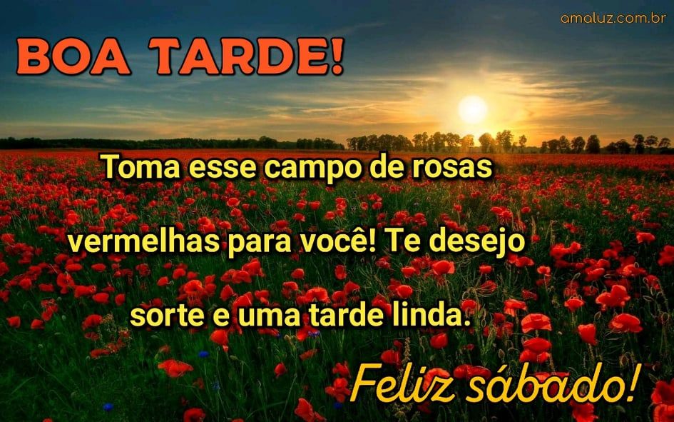 mensagem de feliz sábado