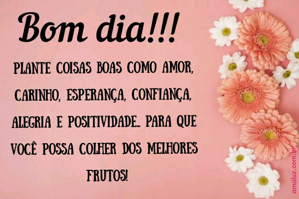 mensagens de bom dia de 2021