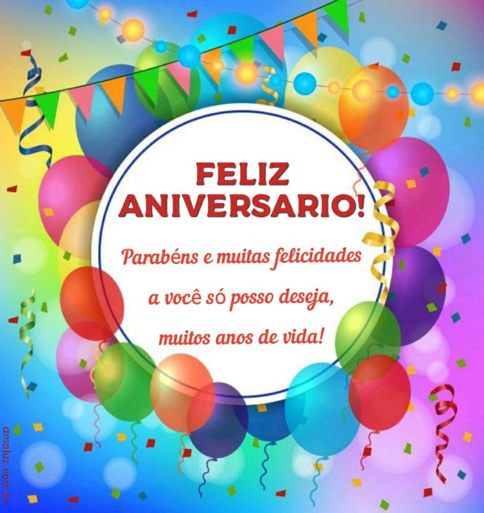 mensagens de feliz aniversario