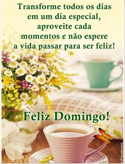 nao espere a vida passar para ser feliz felizz domingo