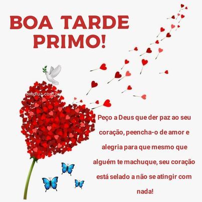 passando para deseja uma boa tarde primo