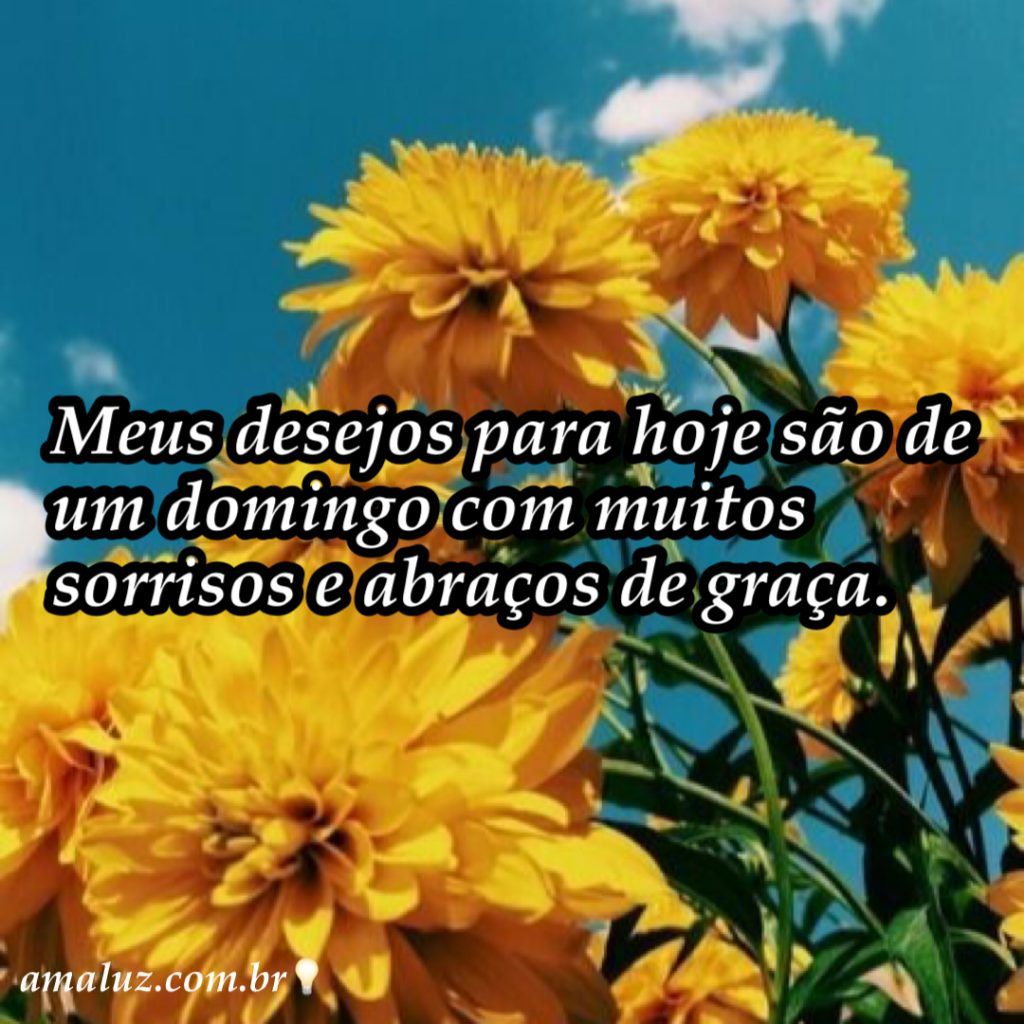 sábado com sorrisos