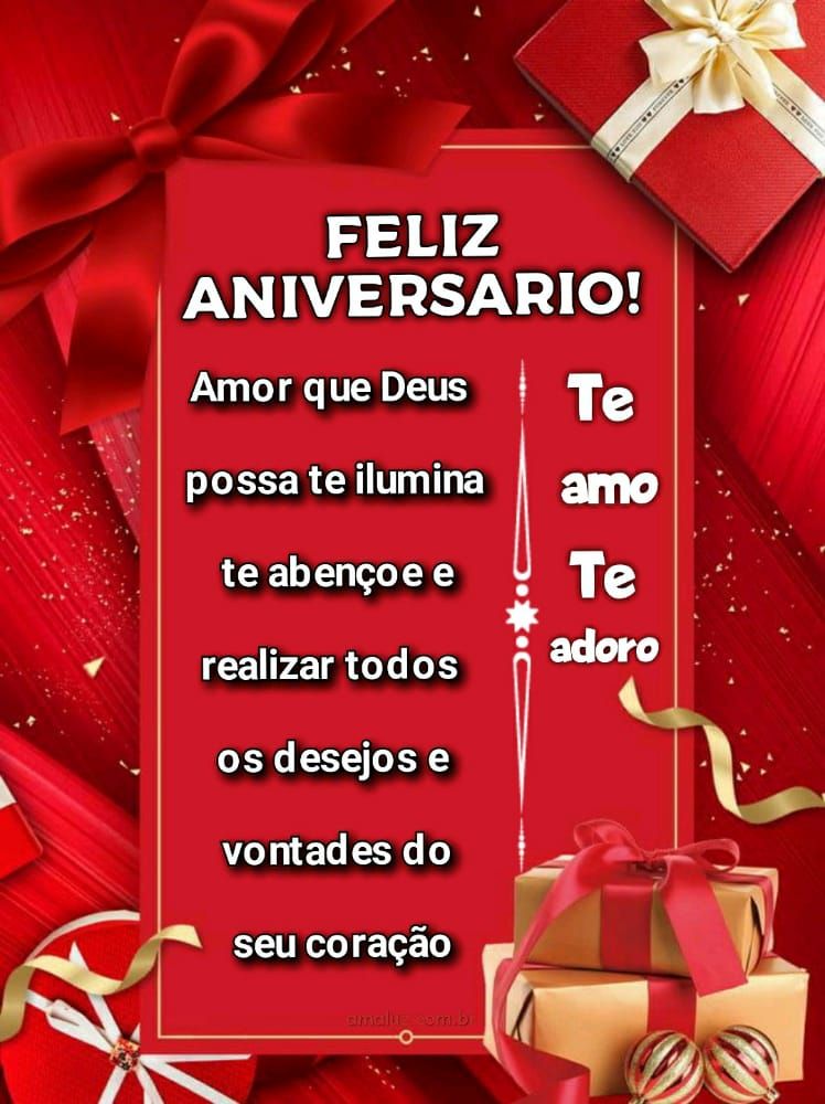uma mensagem de feliz aniversario para esposo