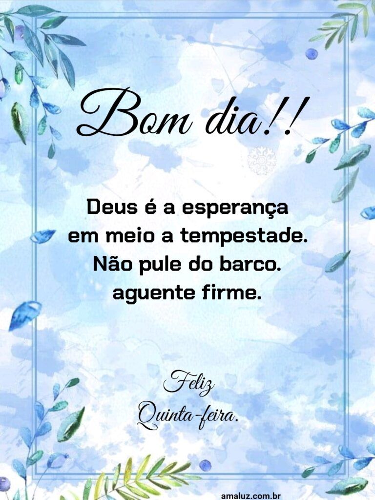 44 Imagens Bom Dia Quinta-feira para uma Manhã especial 44 Imagens Bom Dia Quinta-feira para uma Manhã especial