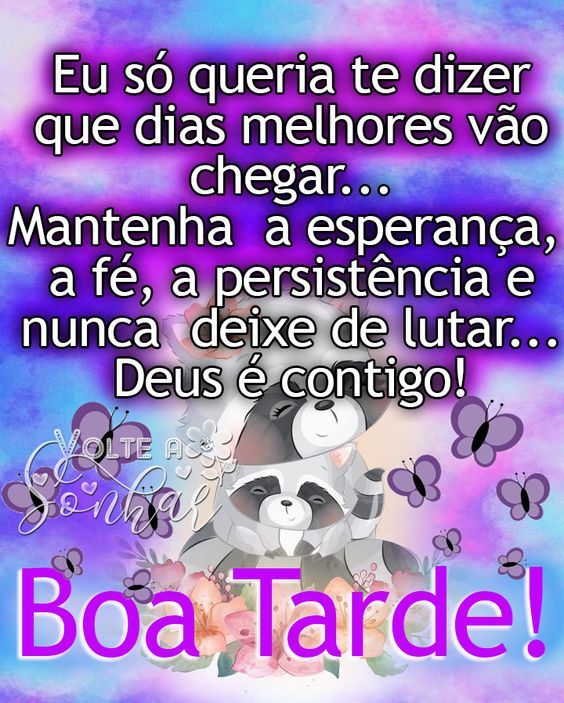 Boa tarde Deus esta preparando dias melhores é so espera