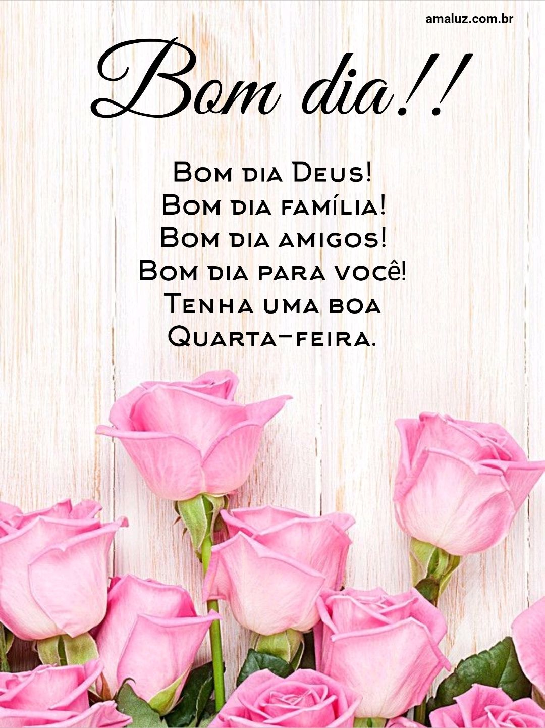 Bom dia Deus.