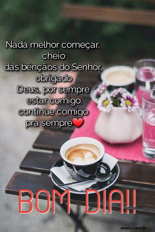 Bom dia abençoado com uma bensagem de benção
