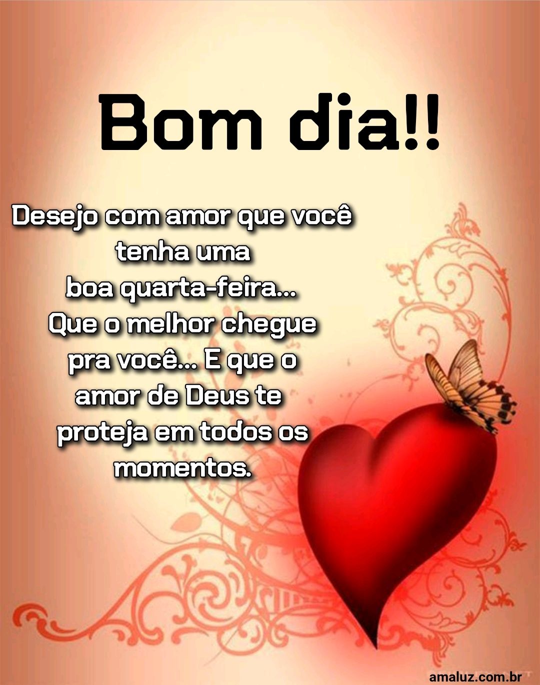 Bom dia com muito amor.