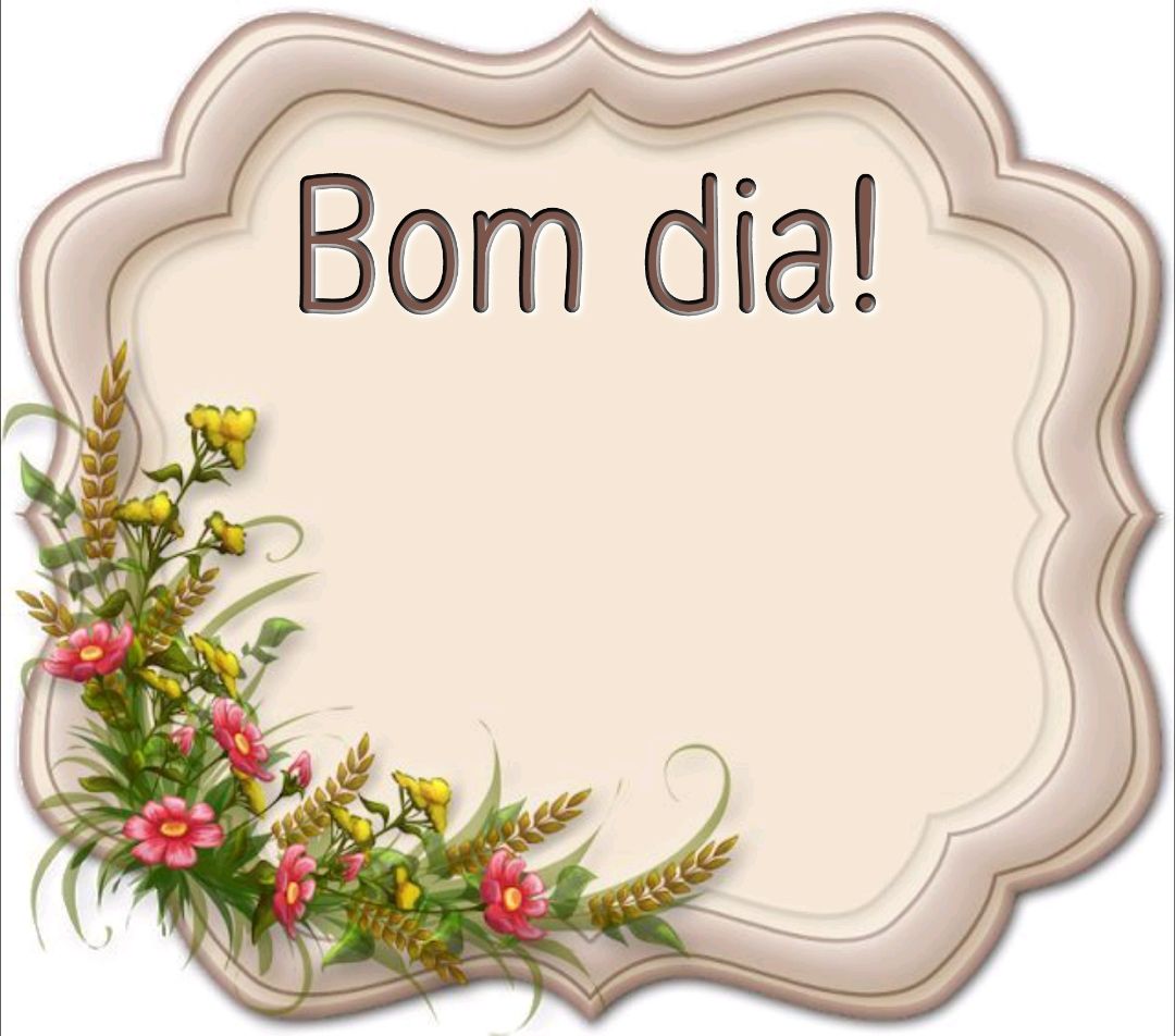 Bom dia, complete a frase