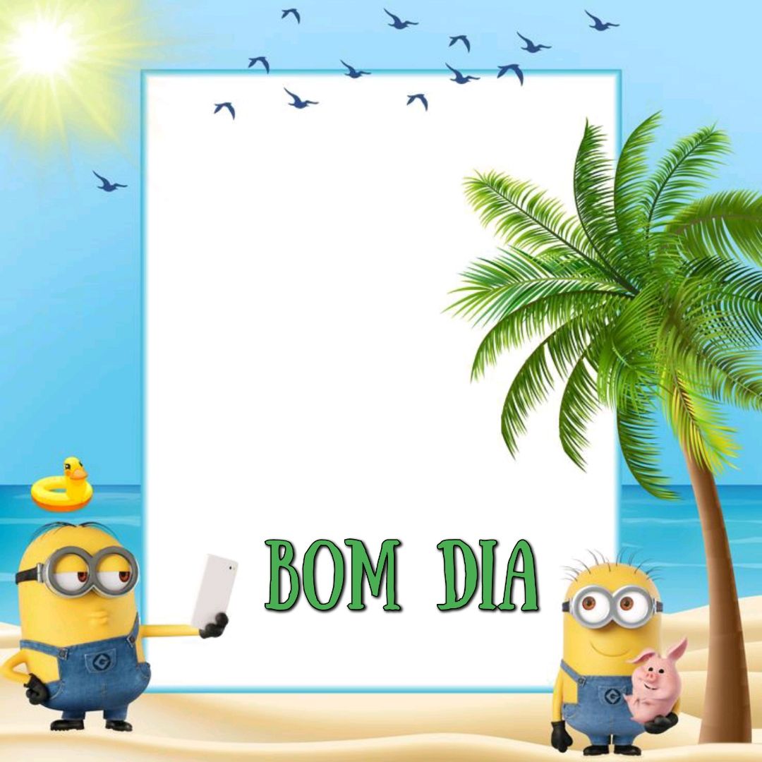 Crie sua própria imagem de bom dia