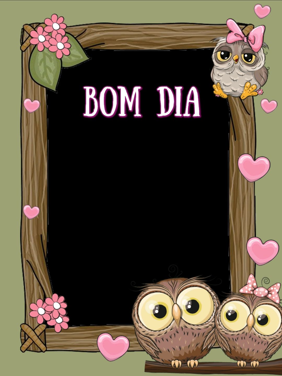 Curujinhas para desejar bom dia