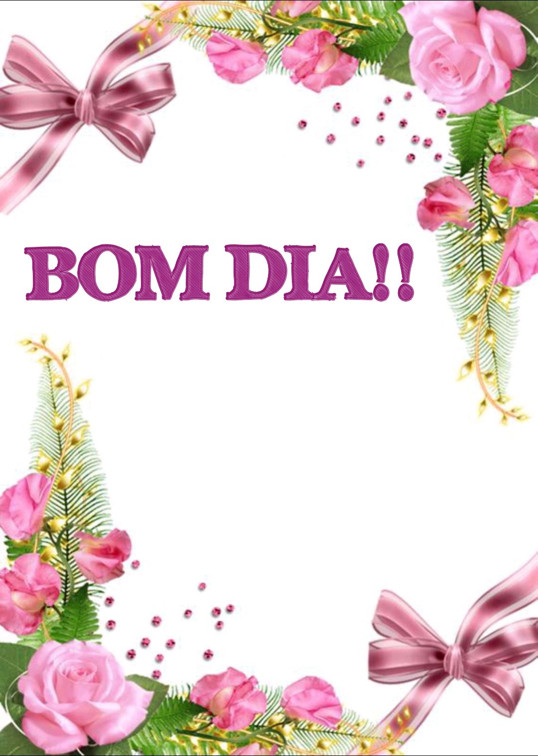 Faça sua própria imagem de bom dia 