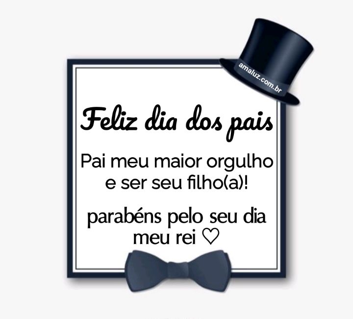 Feliz dia dos pais meu guerreiro 