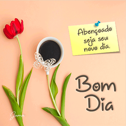 Gifs desejando bom dia abençoado 