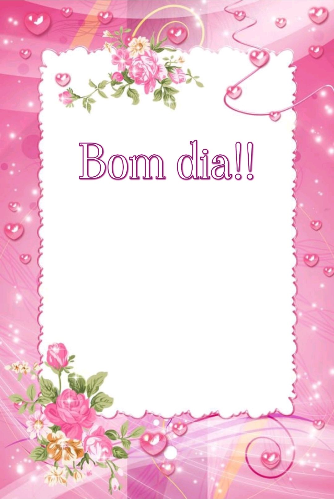 Lindas imagens para criar seus próprios bom dia