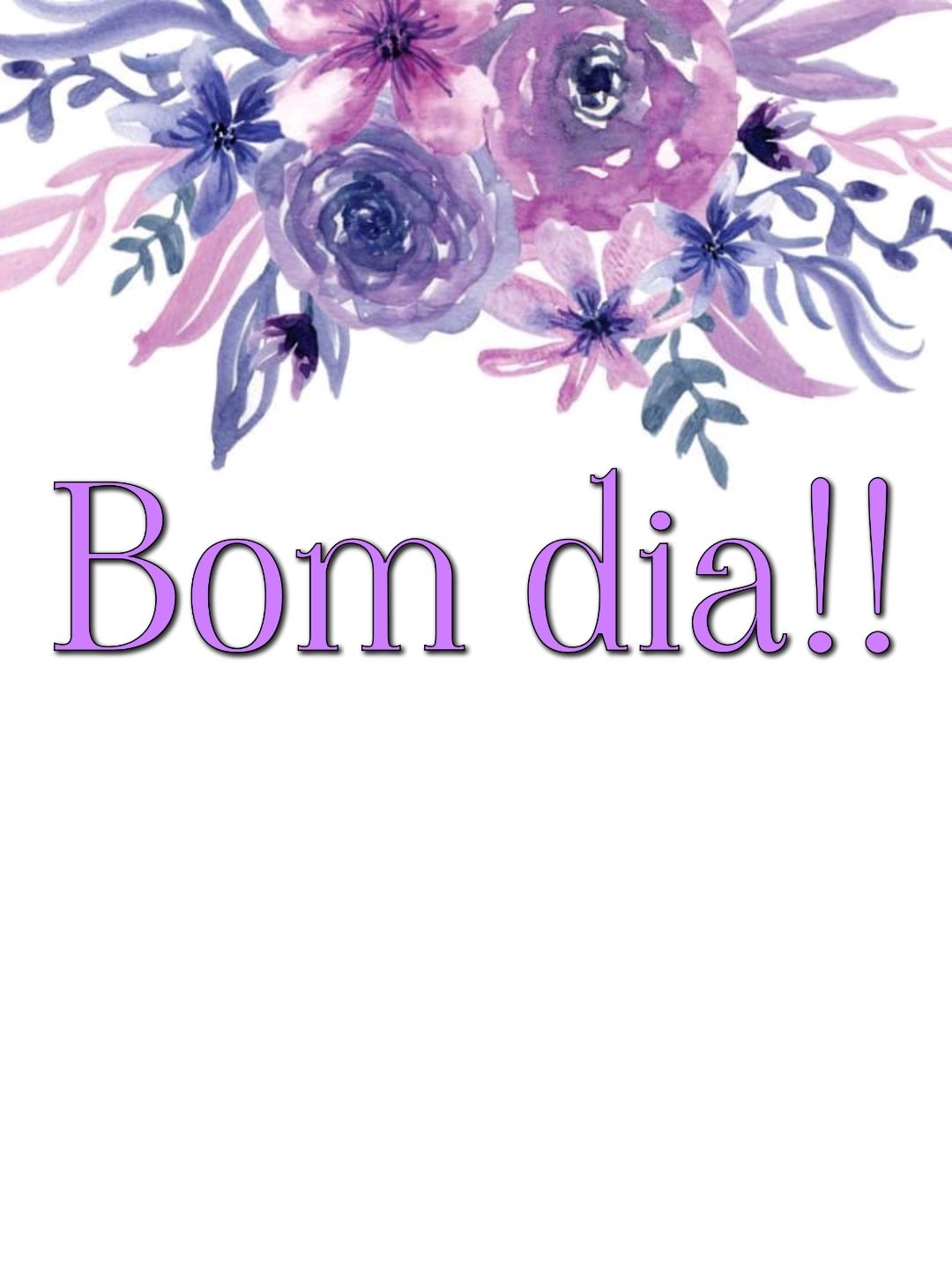 Molduras lindas, crie a sua própria imagem de bom dia