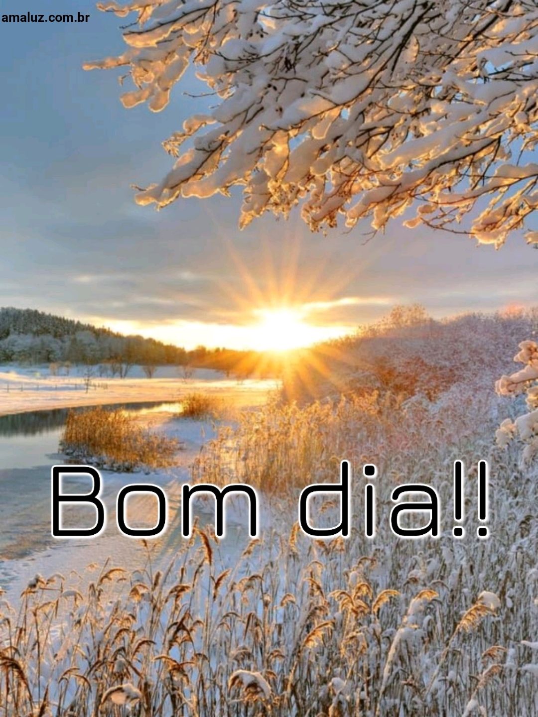 paisagem e por do sol, para desejar bom dia