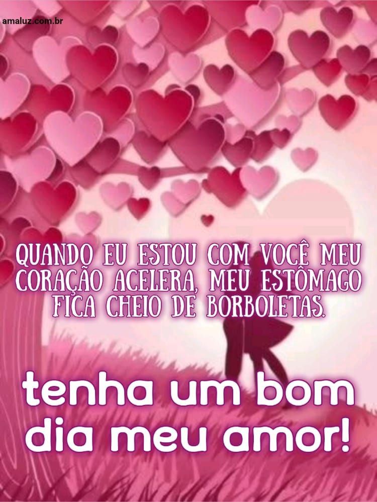 Quando estou com você meu coração acelera