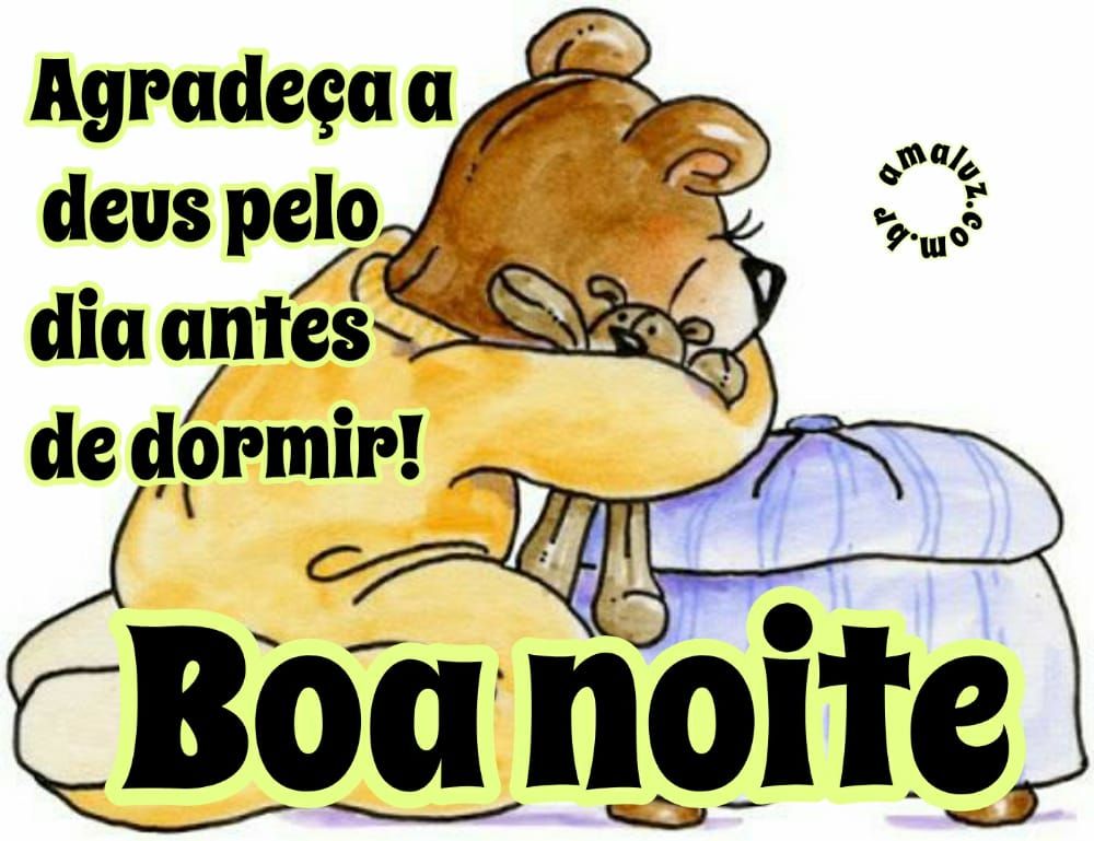 boa noite agradeça a deus pelo dia antes de dormir