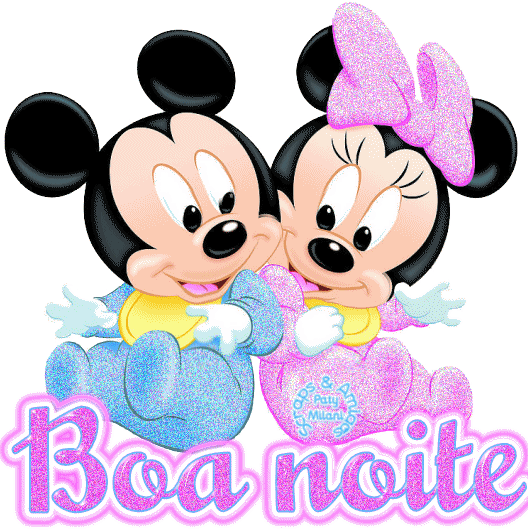 boa noite fofa para você com lindos personagens da disnay