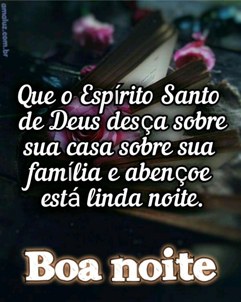 boa noite que deus abençoe esta linda noite