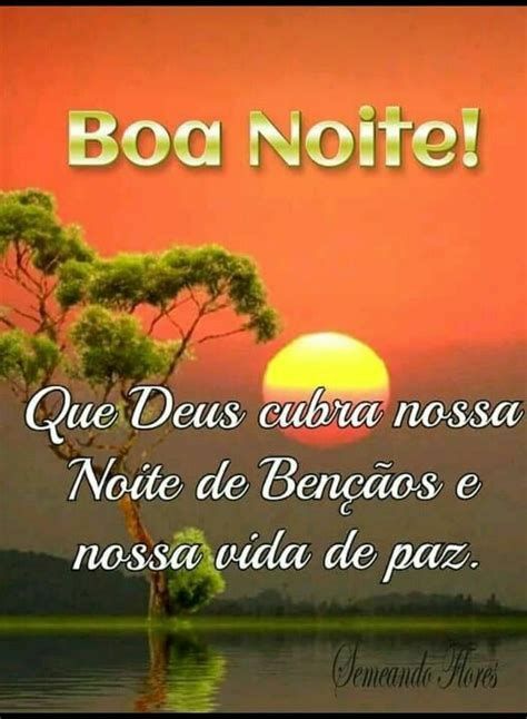 boa noite que deus cubra nossa noite