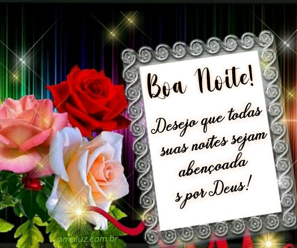boa noite que todas suas noites sejam abençoadas