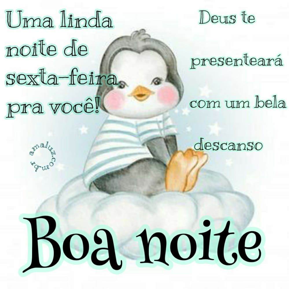 boa noite uma linda noite de sexta feira pra você