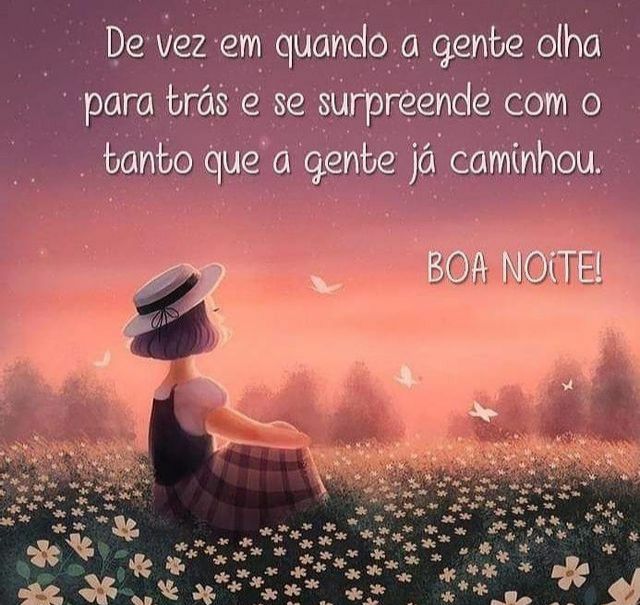 boa noite veja o quando você caminhou