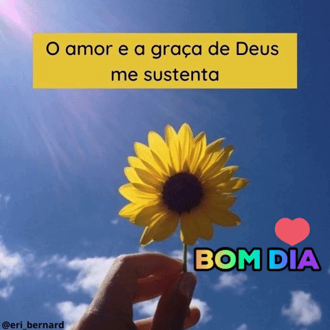 Bom dia com a graça de Deus