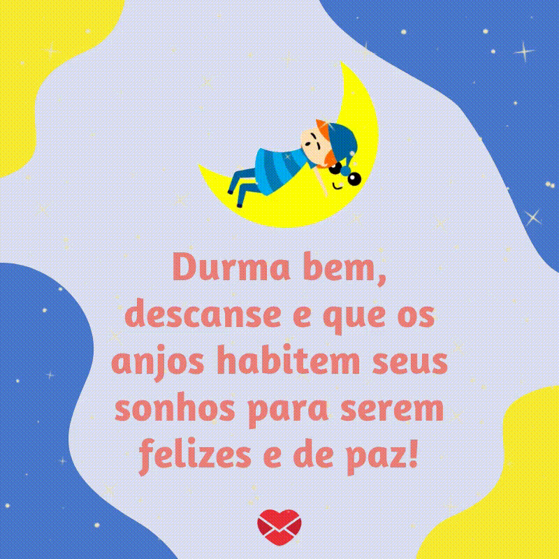 durma bem e descanse em paz, boa noite